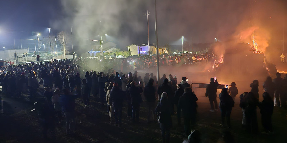 Falò dell'Epifania a Bosco di Zevio con finalità benefica