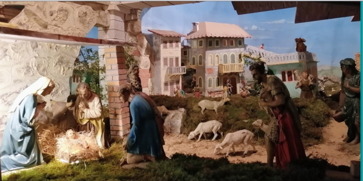 La suggestiva natività della pieve a Quinzano