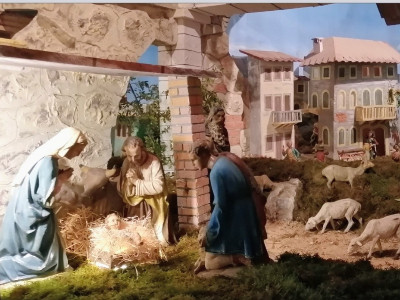La suggestiva natività della pieve a Quinzano