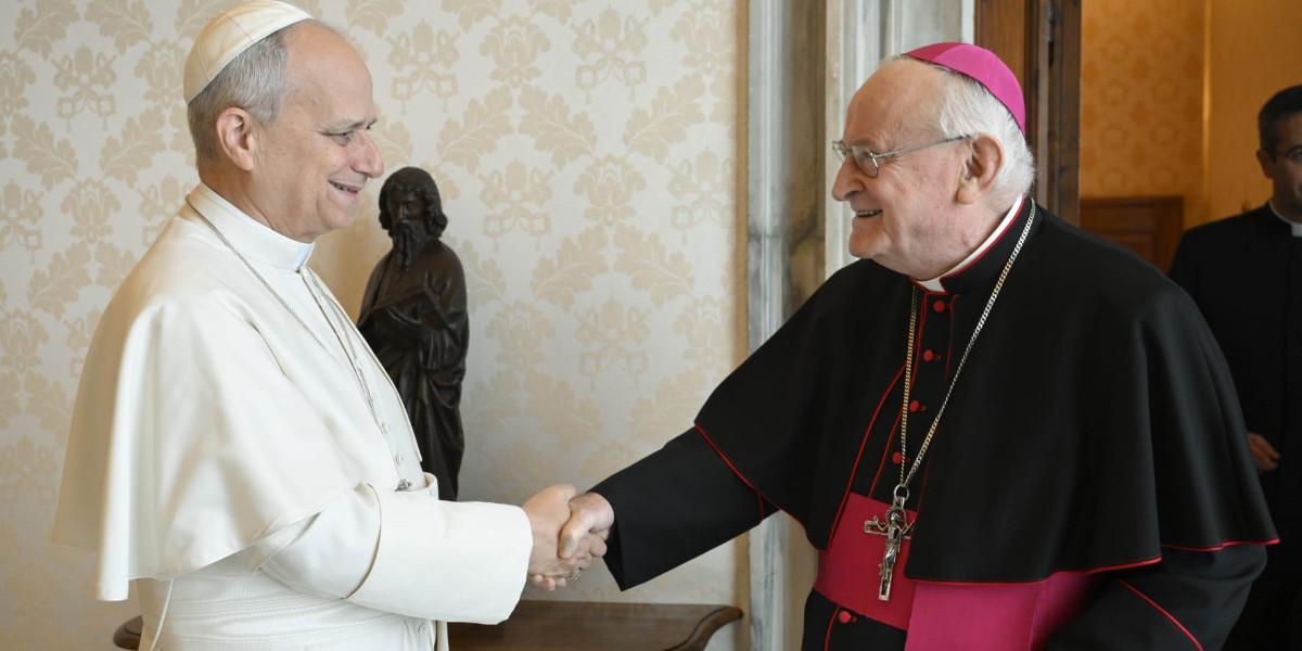 Mons. Giuseppe Zenti incontra Papa Leone XIV