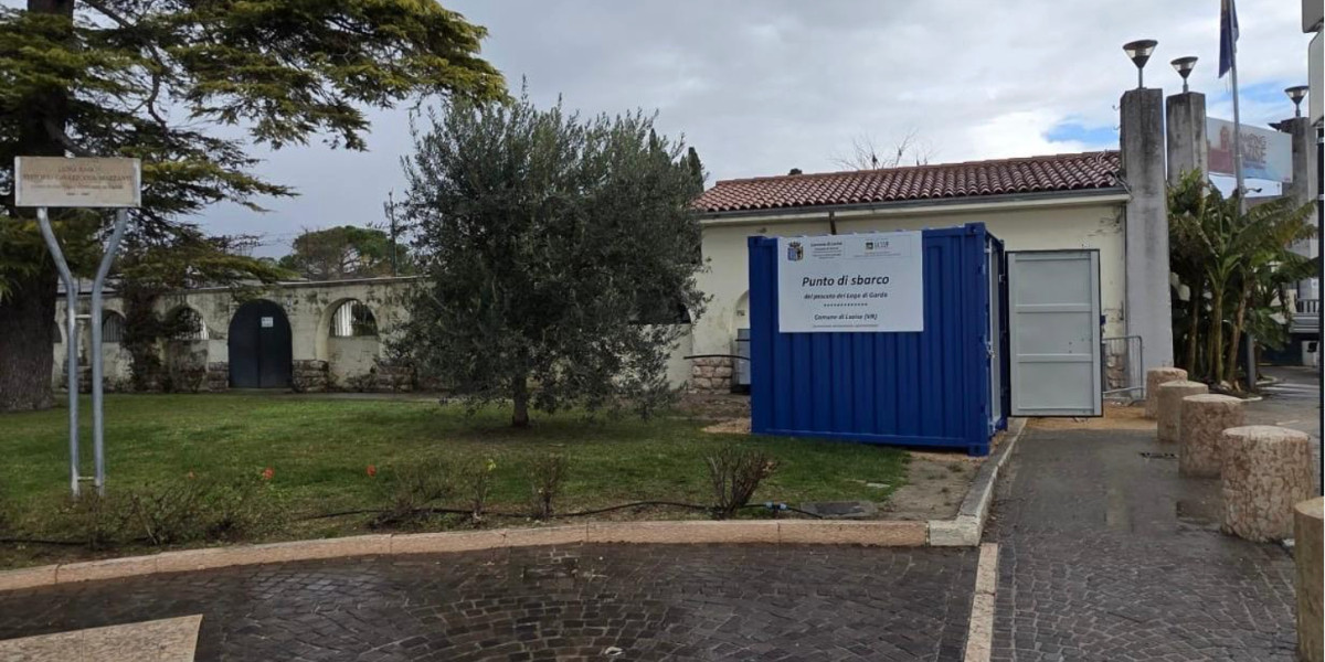 A Lazise il primo punto di sbarco ufficialeper il pescato del Garda veronese