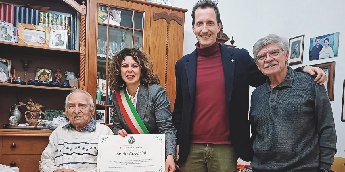 Mario, l’ultimo reduce: a 101 anni è la memoria di guerra e resistenza