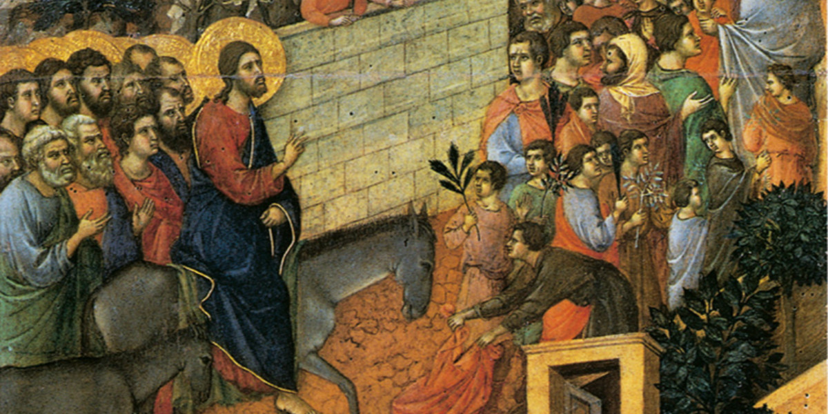 Gesù vive il chiaroscuro tra gli osanna e il crucifge!