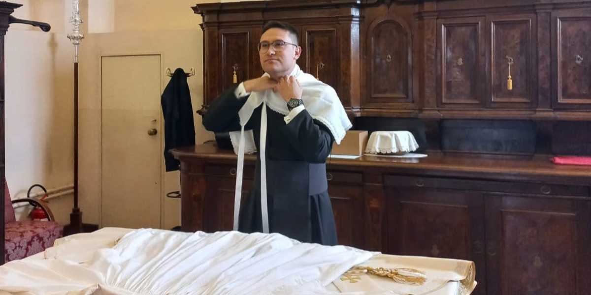 La prima Messa di don Cristian