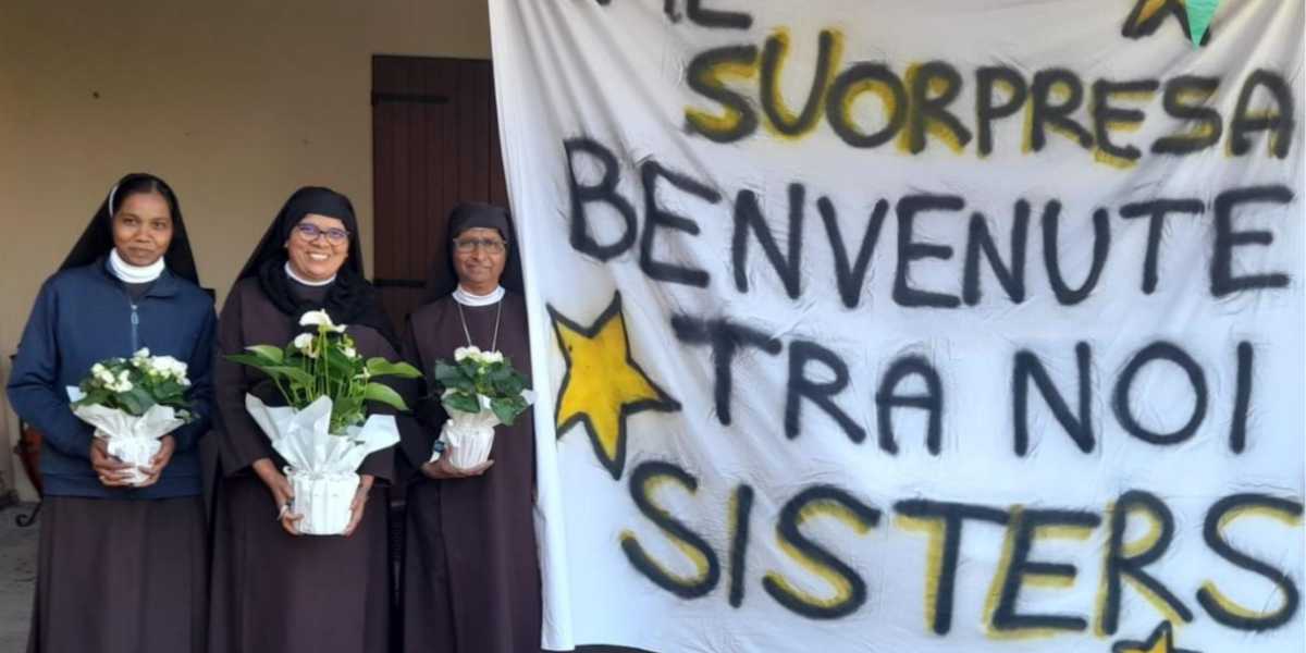 Sono arrivate le suore Francescane di Nostra Signora del Buon Soccorso