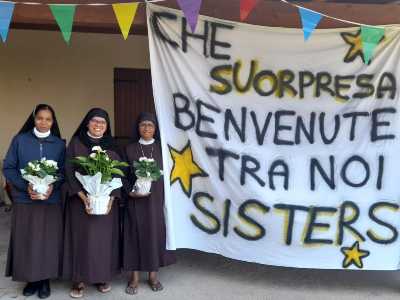 Sono arrivate le suore Francescane di Nostra Signora del Buon Soccorso