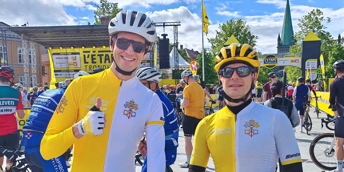 Don Agnoli, la Gran fondo in Norvegia