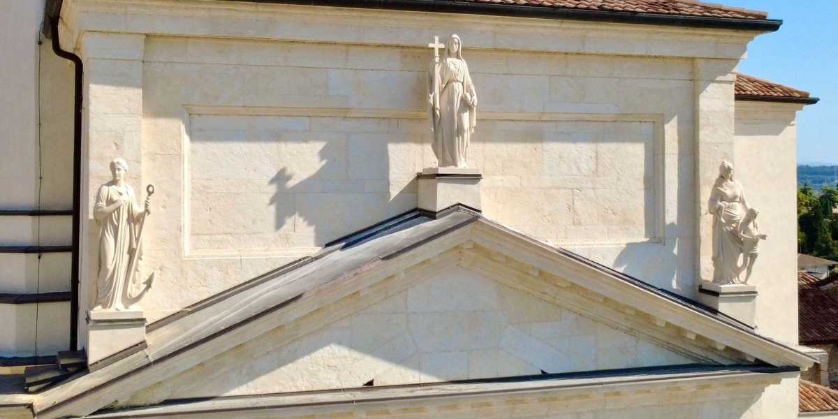 Tre nuove statue per la parrocchiale