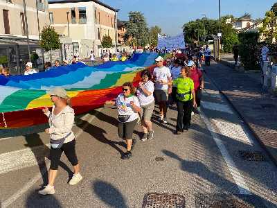 Successo per il Giro d’Italia per la pace  a Cerea
